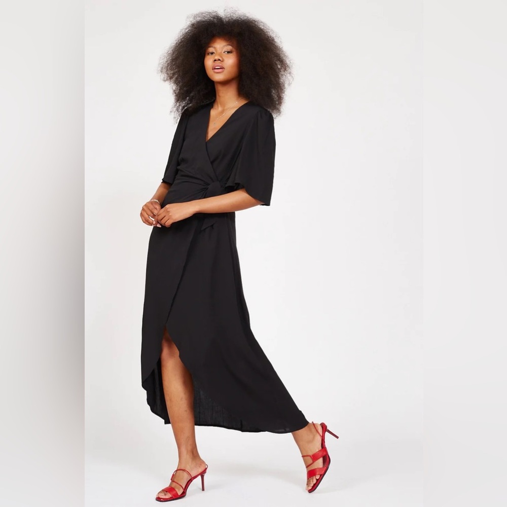Silk & Salt “That’s a Wrap” Maxi Dress